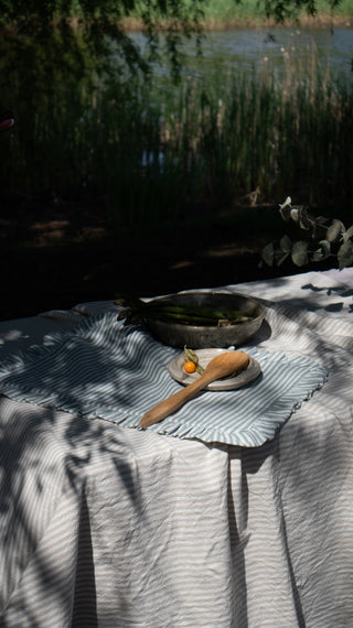 LA NAPPE CARRÉE ORGANIC STRIPES