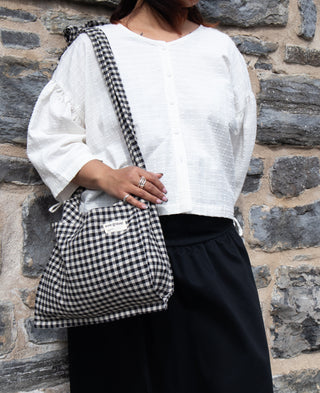 THE GINGHAM PAPERBAG BAG