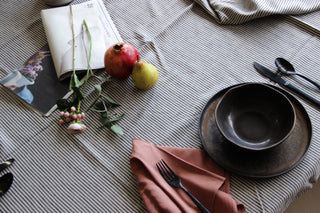 THE STRIPED TABLECLOTH