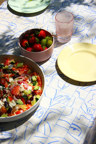 THE PRINTED TABLECLOTH