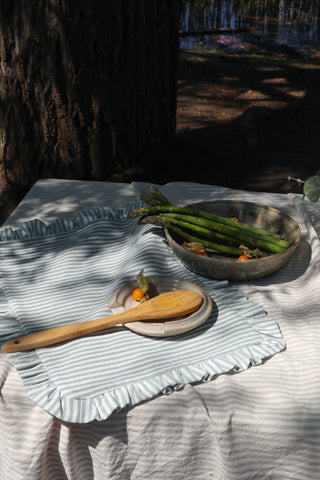LES NAPPERONS ORGANIC STRIPES - ENSEMBLE DE DEUX