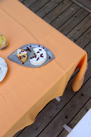 TANGERINE TABLECLOTH
