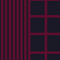 Navy & Burgundy